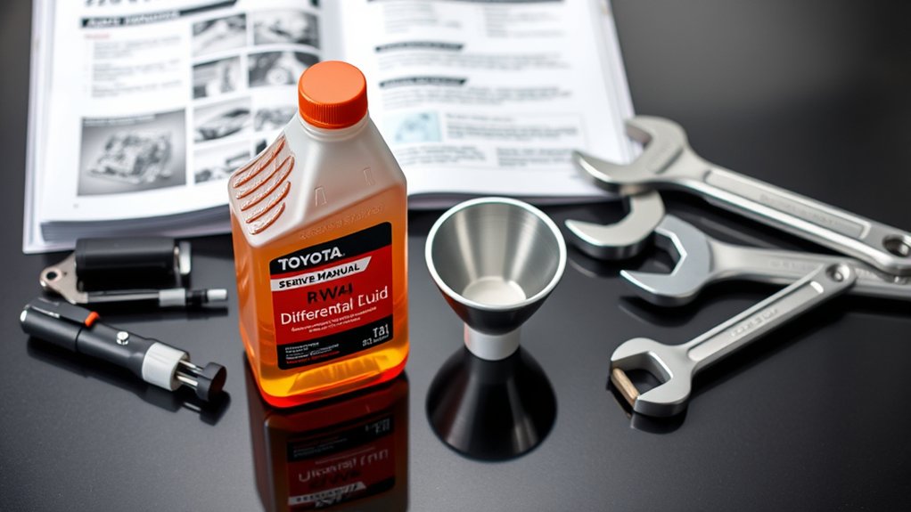 change differential fluid safely