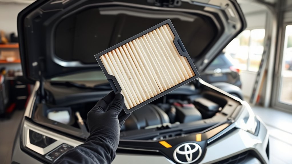 change rav4 air filter regularly