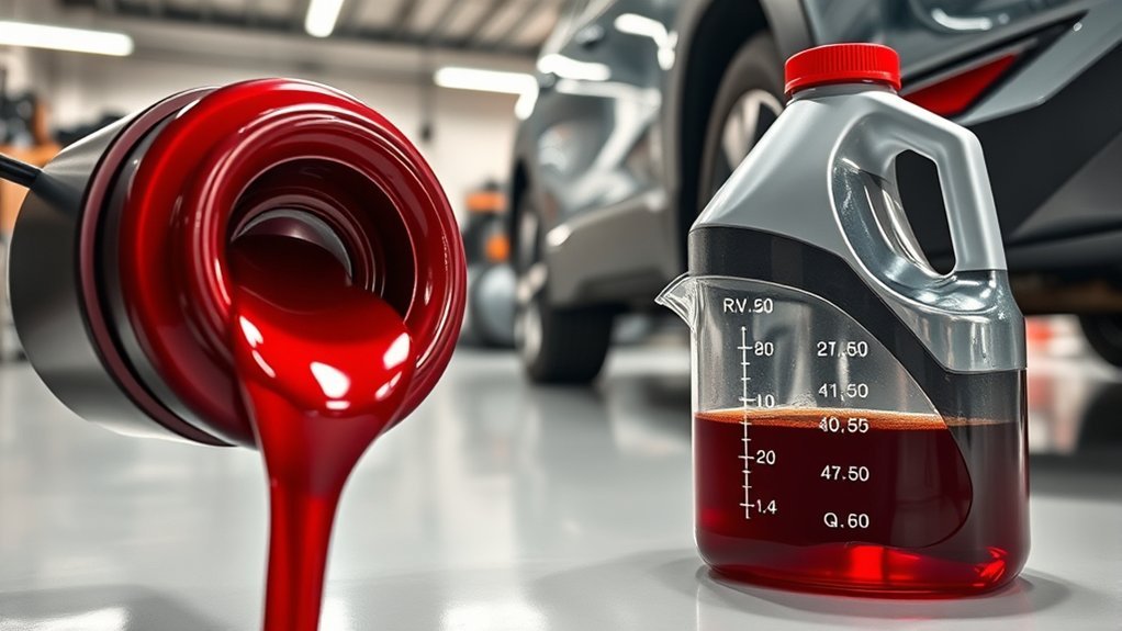 Toyota ATF WS automatic transmission fluid for a RAV4