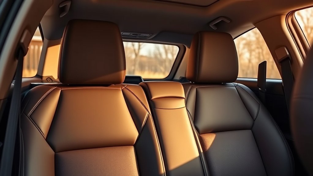 2025 Toyota RAV4 front seating comfort features