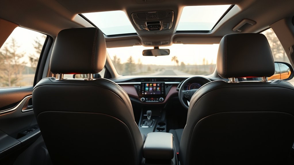 comfort focused interior features