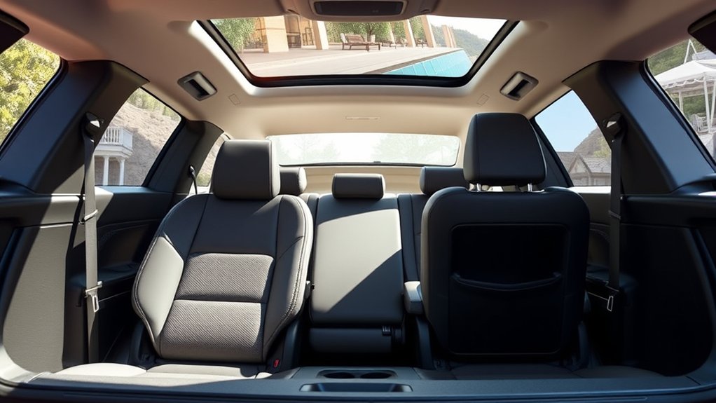 Two-row seating in a fifth-generation Toyota RAV4