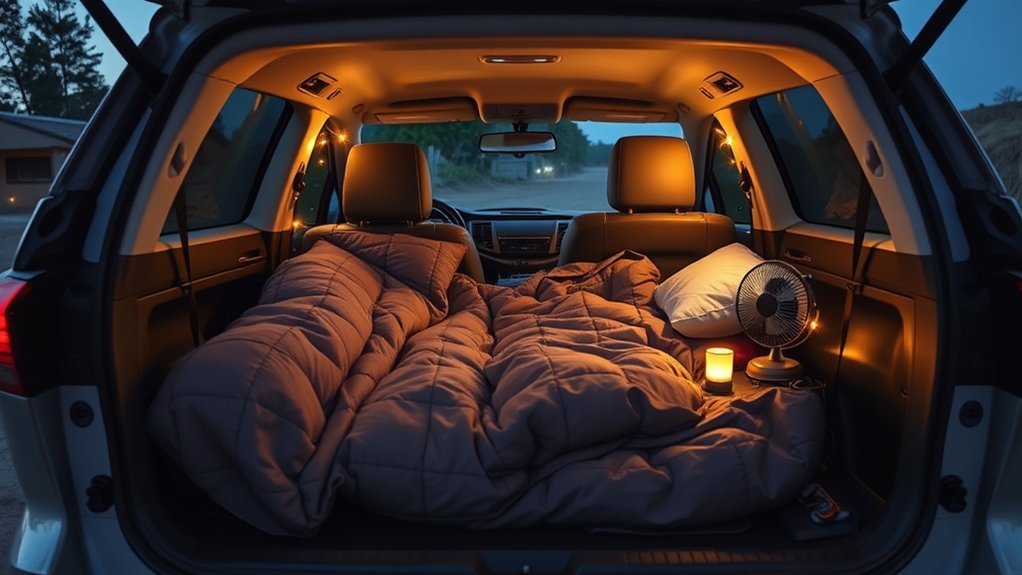 comfortable rav4 camping gear