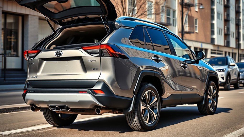 2026 Toyota RAV4 LE compact SUV exterior dimensions