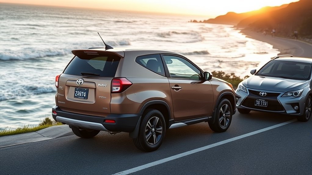 First-generation three-door Toyota RAV4 with a compact short-wheelbase body