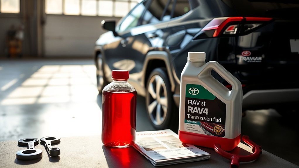 correct rav4 transmission fluid