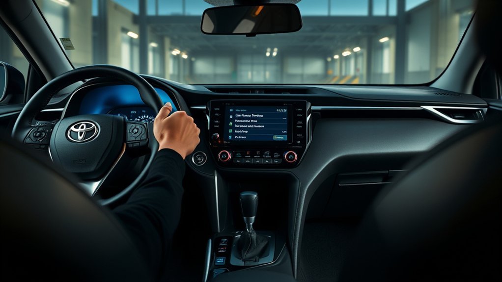 Toyota RAV4 remote unlock, relock timer, and lock feedback settings