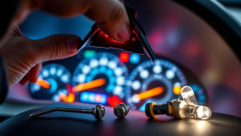 Toyota RAV4 dashboard lights and warning indicators