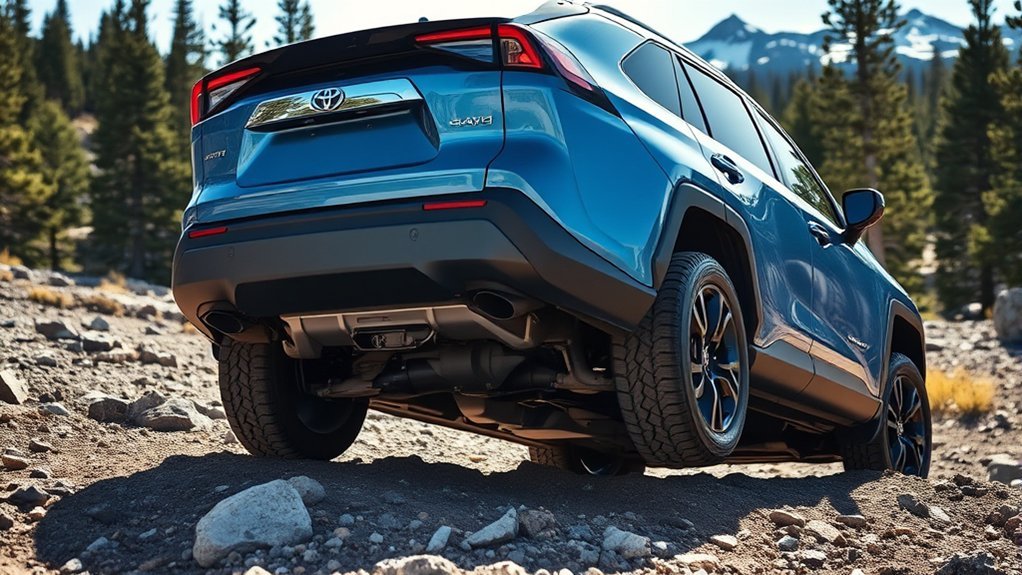 Toyota RAV4 front-wheel-drive and all-wheel-drive drivetrain options