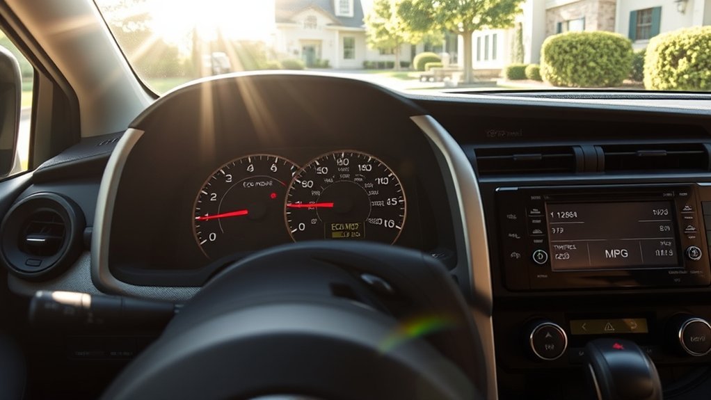 Toyota RAV4 selector showing Eco, Normal, and Sport drive modes