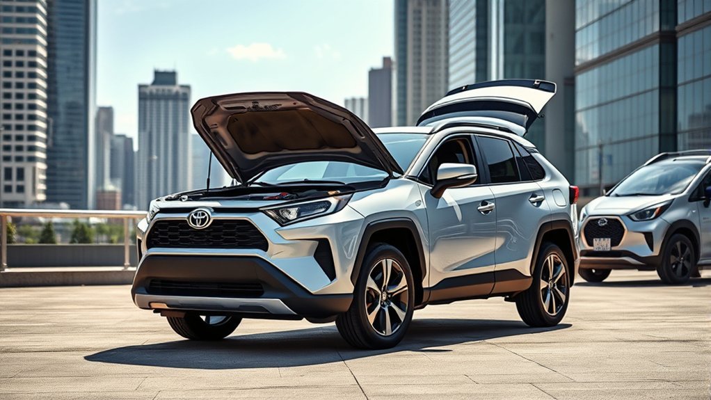 Fuel economy rules and market demand influencing Toyota RAV4 powertrain choices