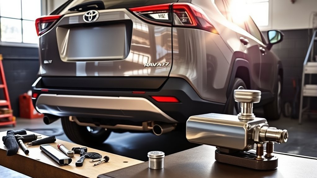 enhance rav4 with trailer hitch