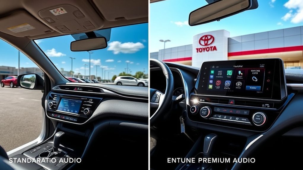 audio upgrade options for a 2021 Toyota RAV4 LE