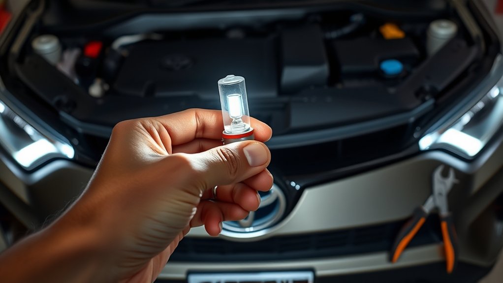 ensure headlights for safety