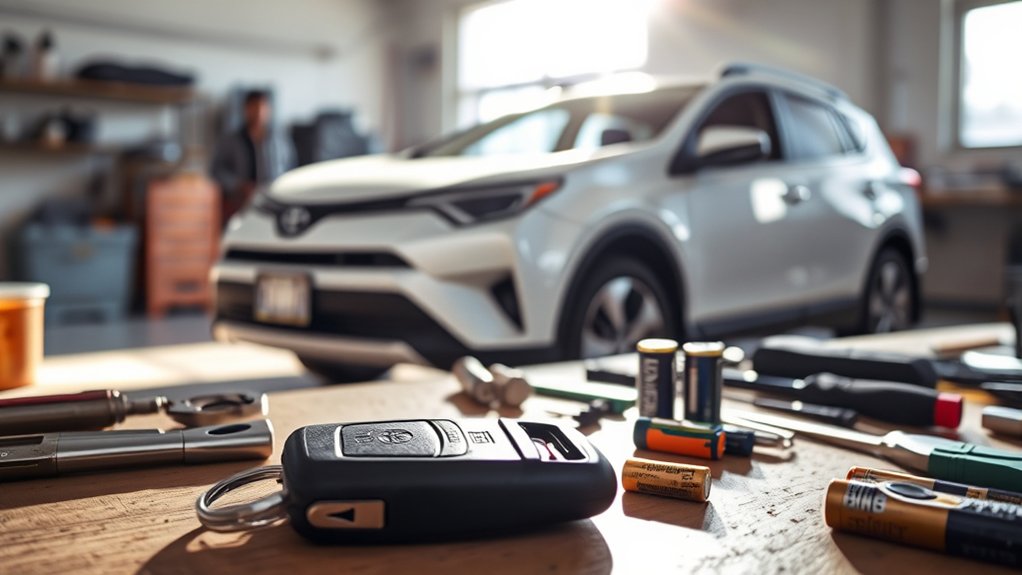 extend key fob battery life