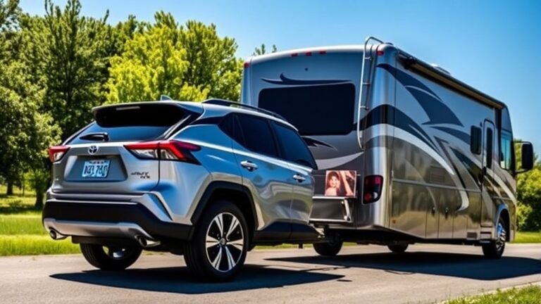 flat towing a rav4