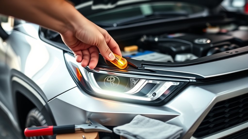 front turn signal replacement