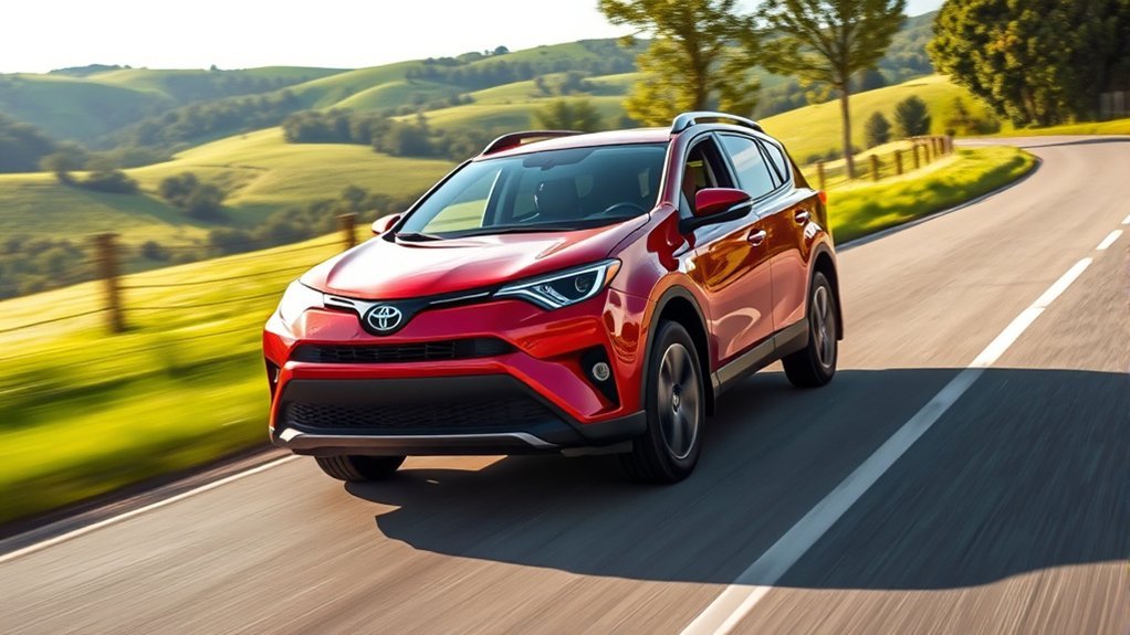 Fuel-efficient driving techniques for a Toyota RAV4 Hybrid