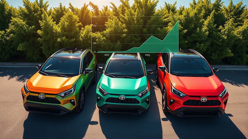 fuel efficient rav4 models