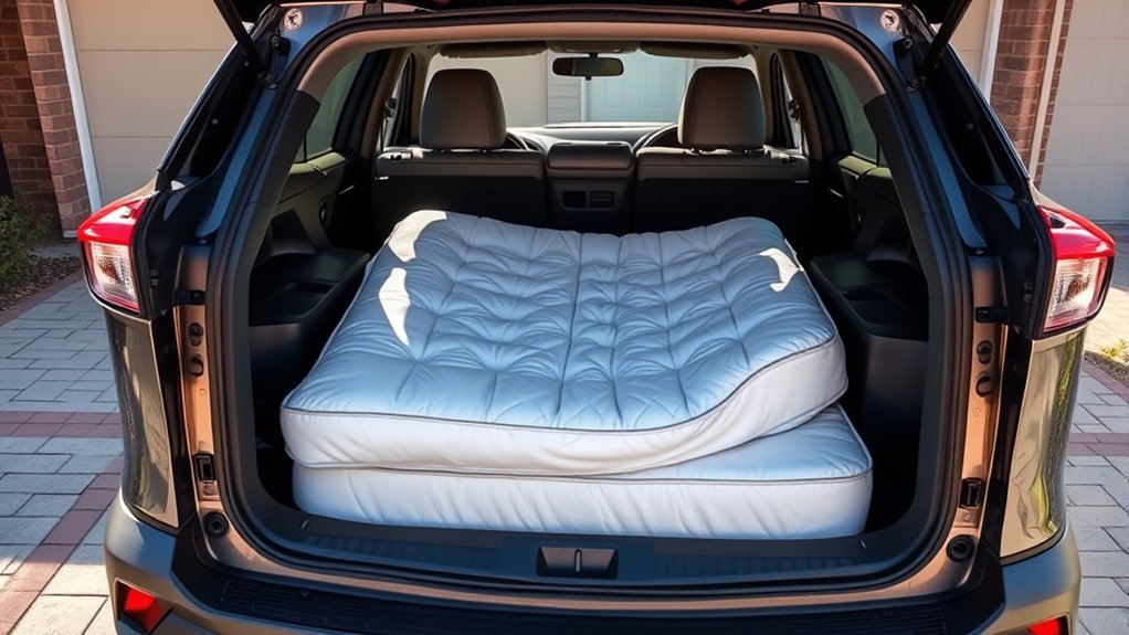 Full-size mattress transportation challenges with a Toyota RAV4