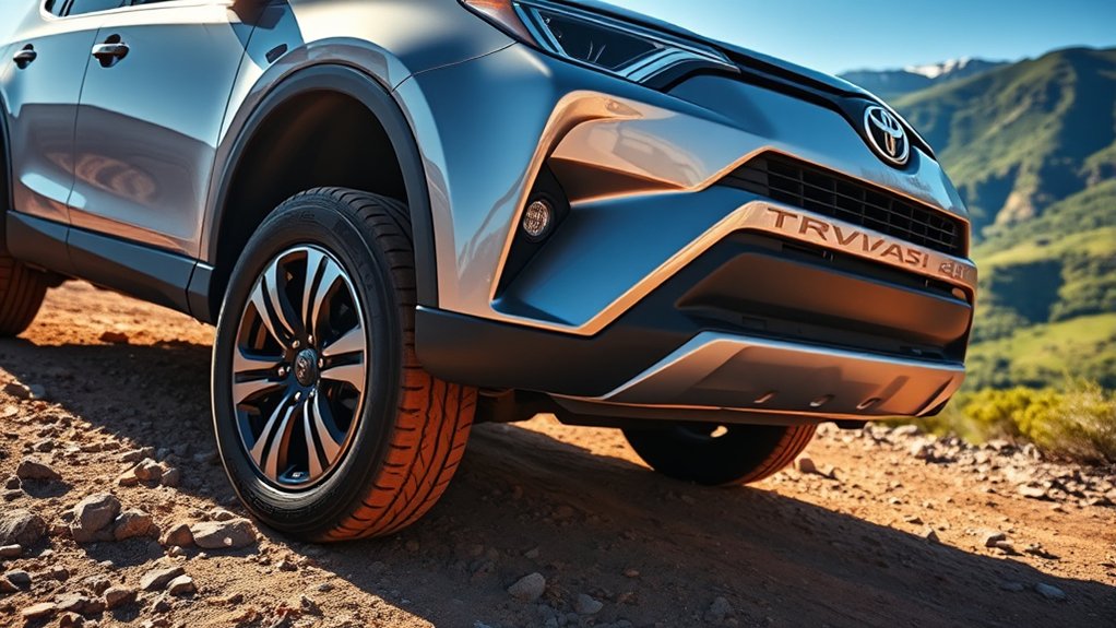 Toyota RAV4 using front-wheel drive for everyday urban driving