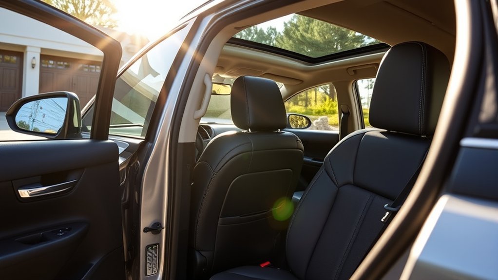 heated seats and luxury