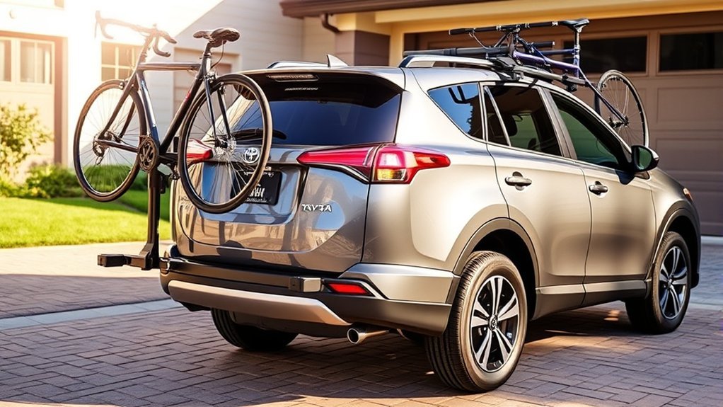 hitch versus roof bike racks