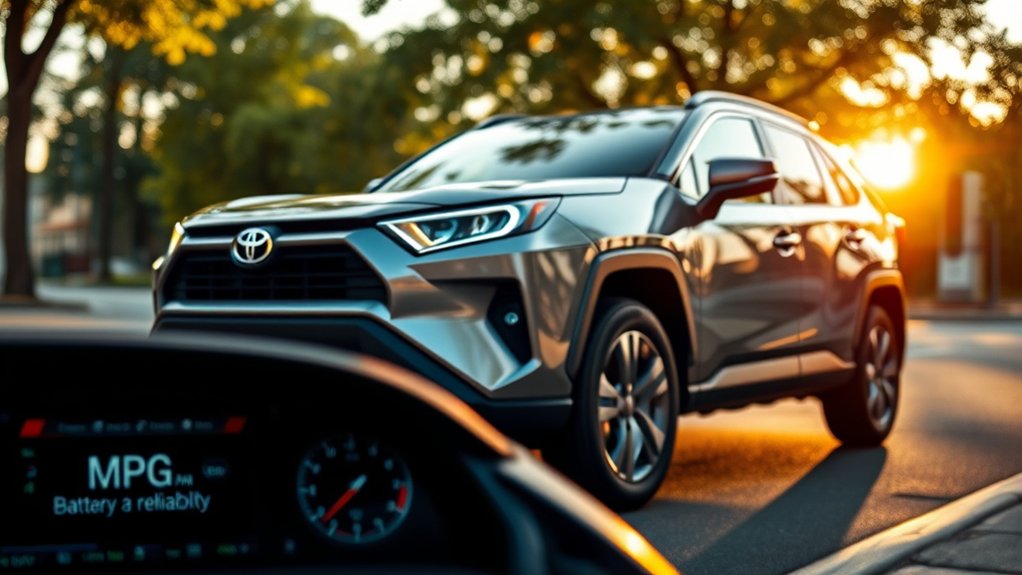 Toyota RAV4 Hybrid ownership-cost comparison illustration