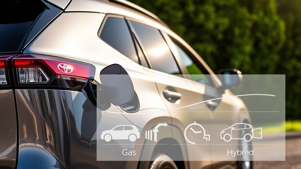 Toyota RAV4 Hybrid fuel economy and driving range