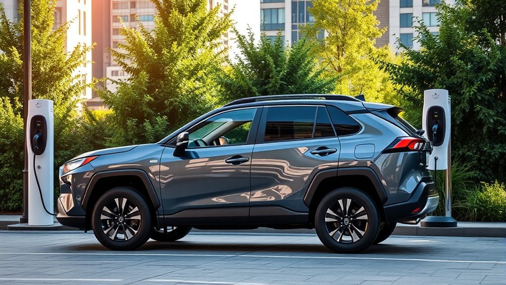 Toyota RAV4 Hybrid vs Plug-in Hybrid charging comparison
