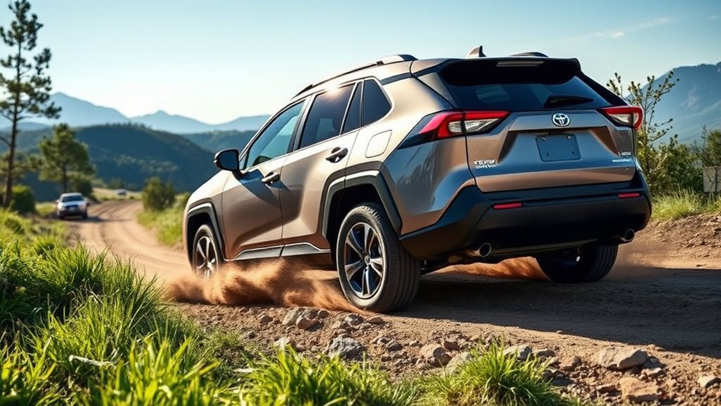 Toyota RAV4 Hybrid Electronic On-Demand AWD rear electric motor
