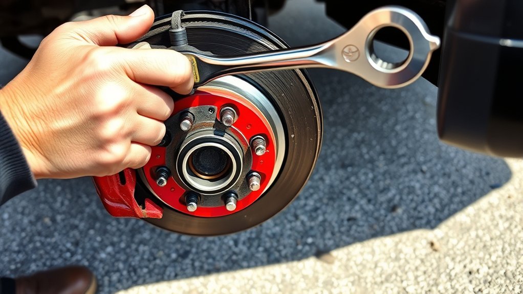 install wheel bearing correctly
