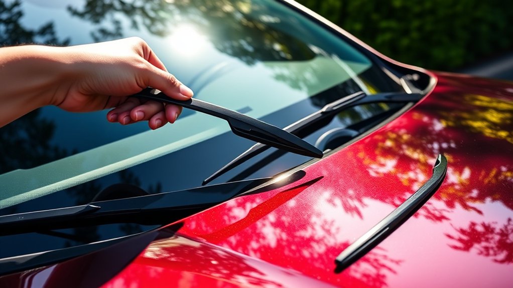 install wiper blades correctly