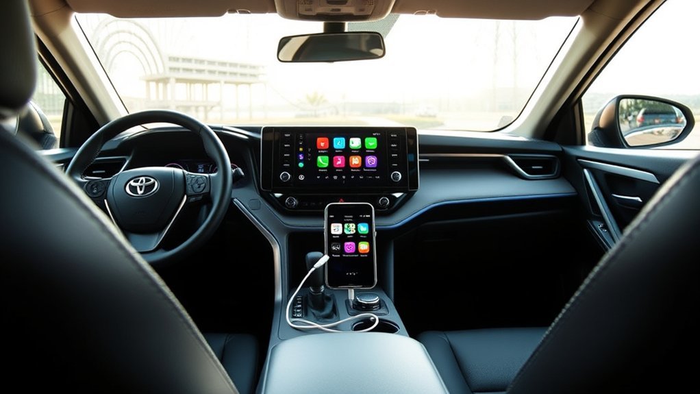 iphone connectivity with rav4