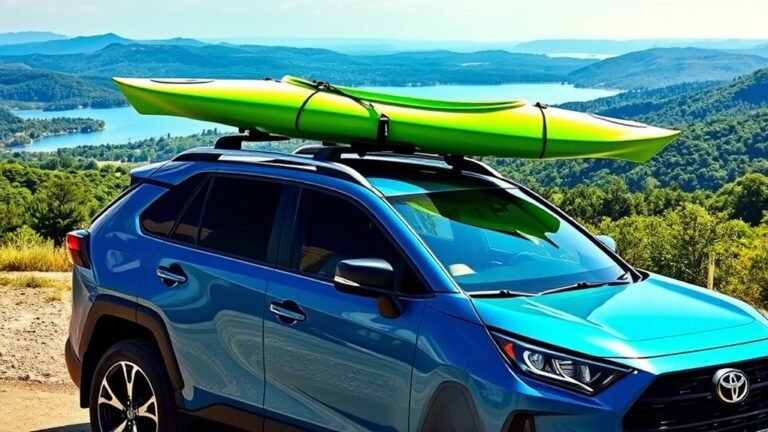 kayak transportation with rav4