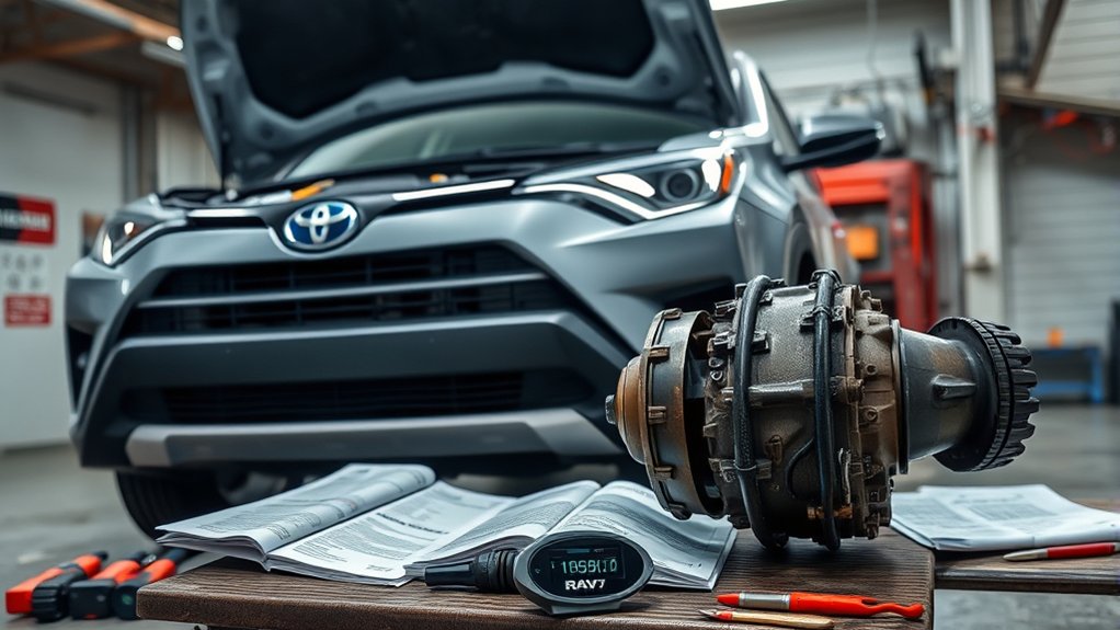 Documenting repeated Toyota RAV4 transmission repairs for a possible lemon-law claim