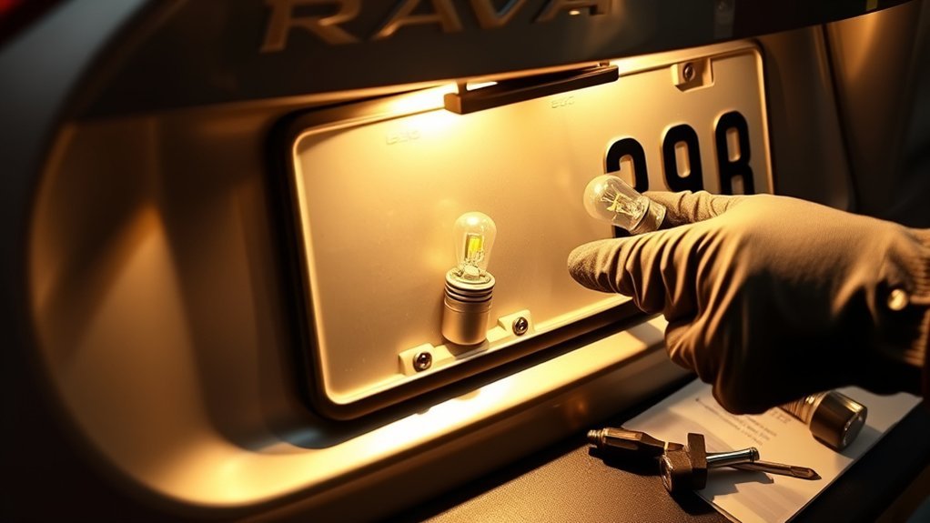 license plate light maintenance tips