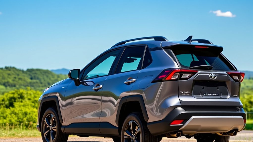 Cargo-space tradeoff created by a compact SUV third row