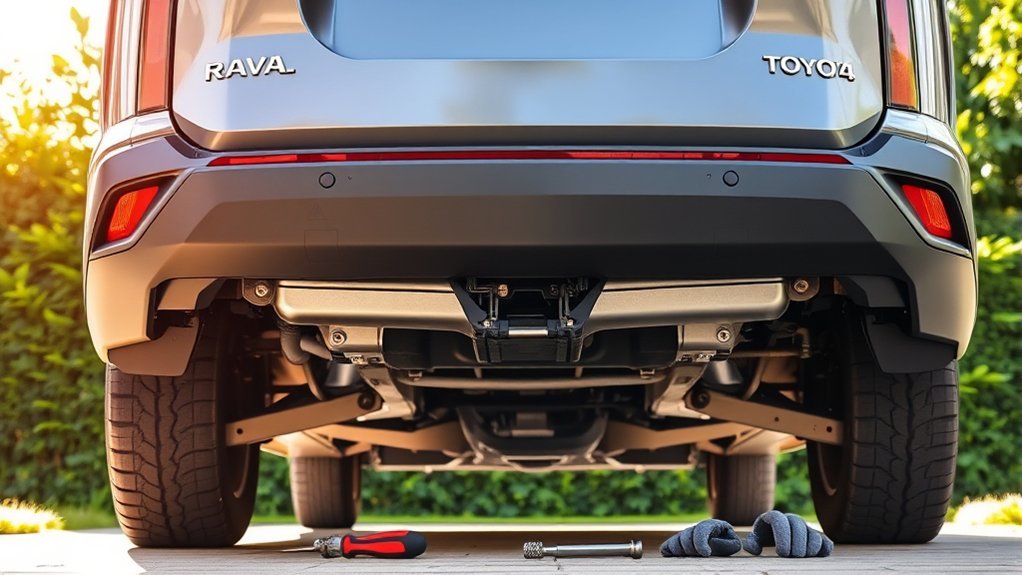 lower underbody panel safely