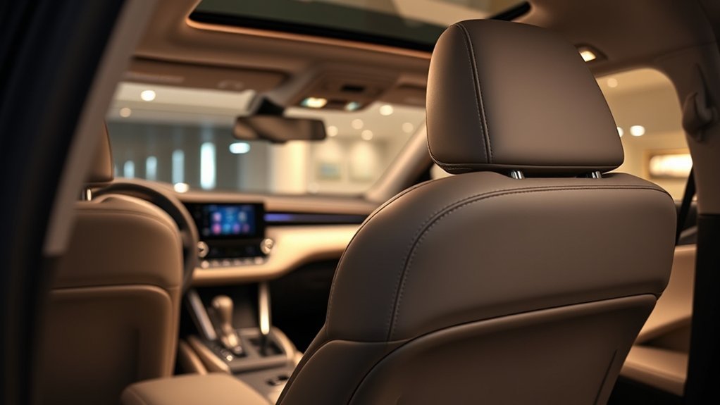 Interior comfort and technology features in a 2025 Toyota RAV4 Limited