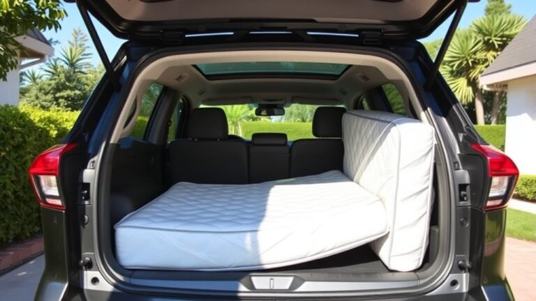 mattress fitting in rav4