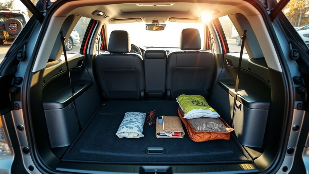 maximize rav4 cargo space