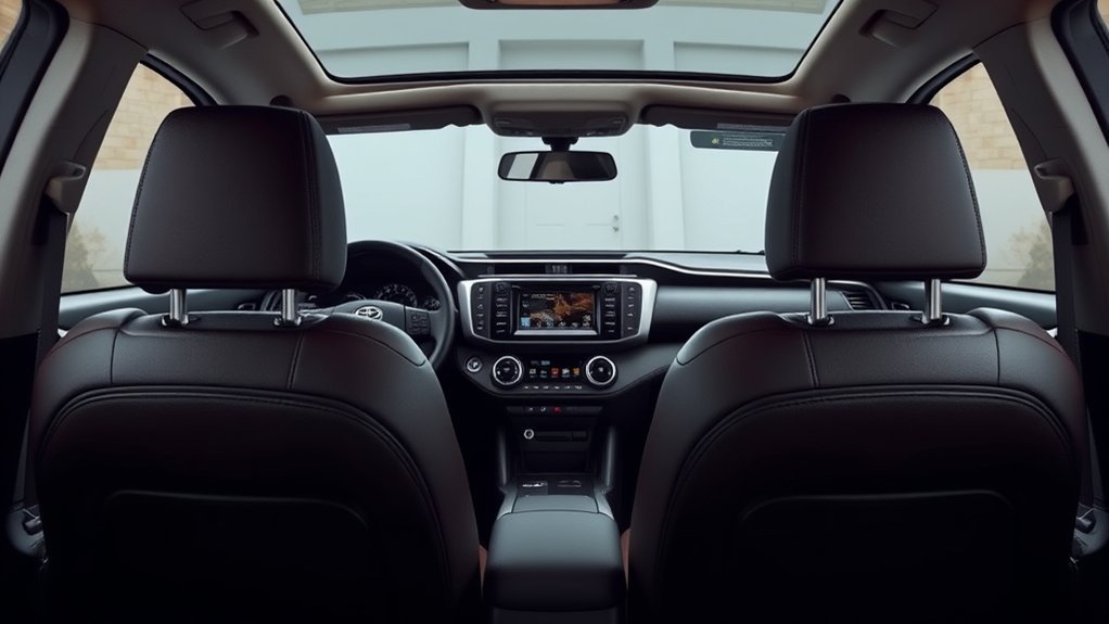 Toyota RAV4 rear-seat air vents and climate-control system