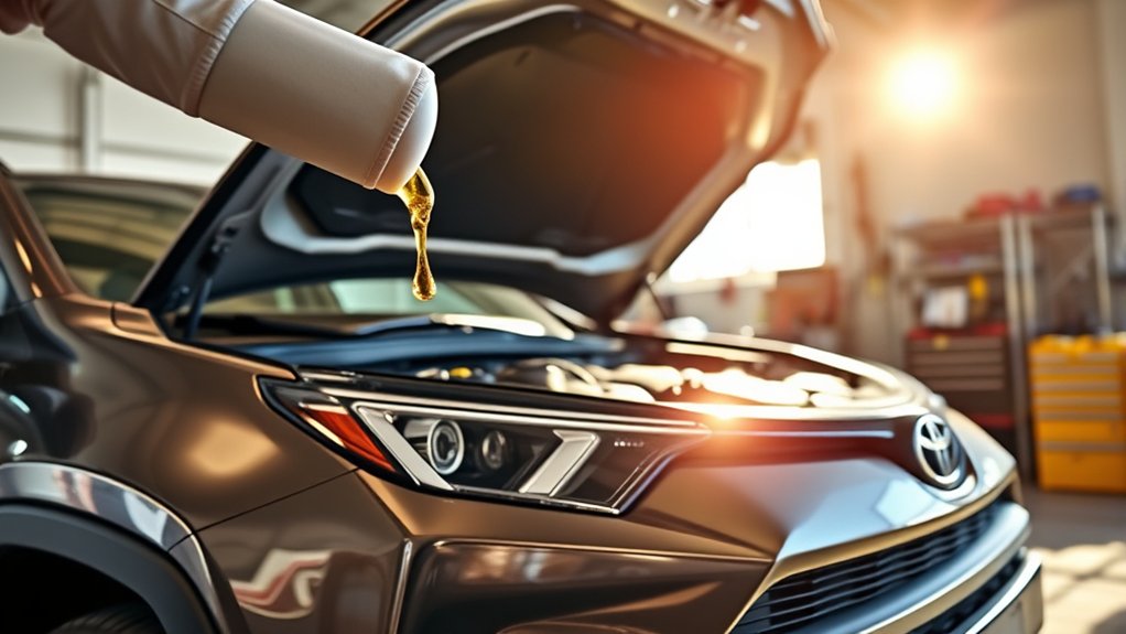 Toyota RAV4 synthetic oil change interval guidelines