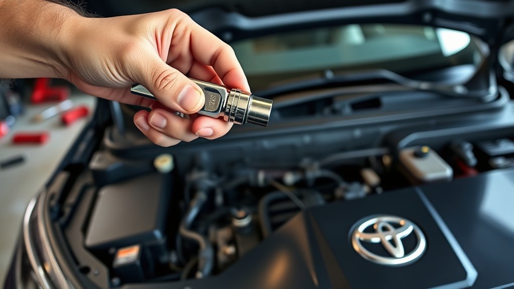 Toyota RAV4 upstream and downstream oxygen sensor locations