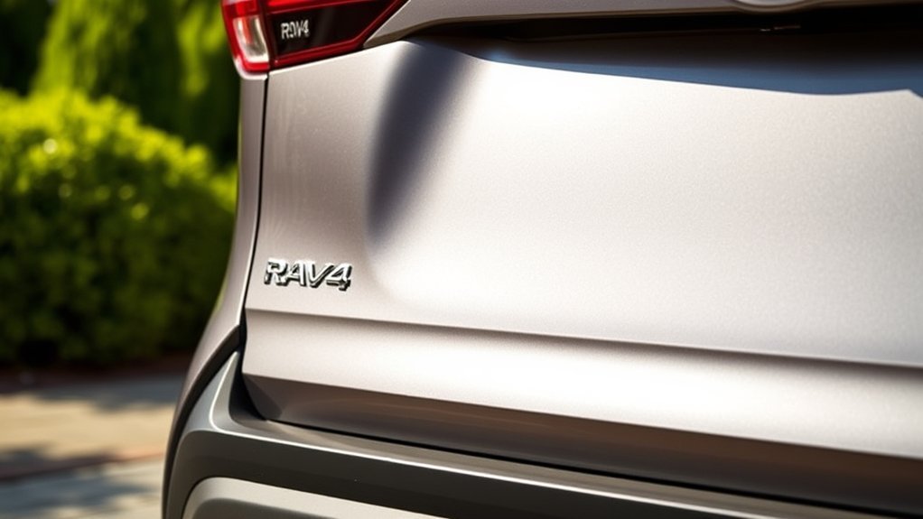 Toyota RAV4 technology package options that may include parking sensors and automatic braking
