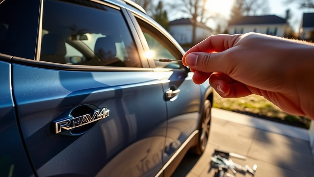 safe professional assistance for a Toyota RAV4 vehicle lockout