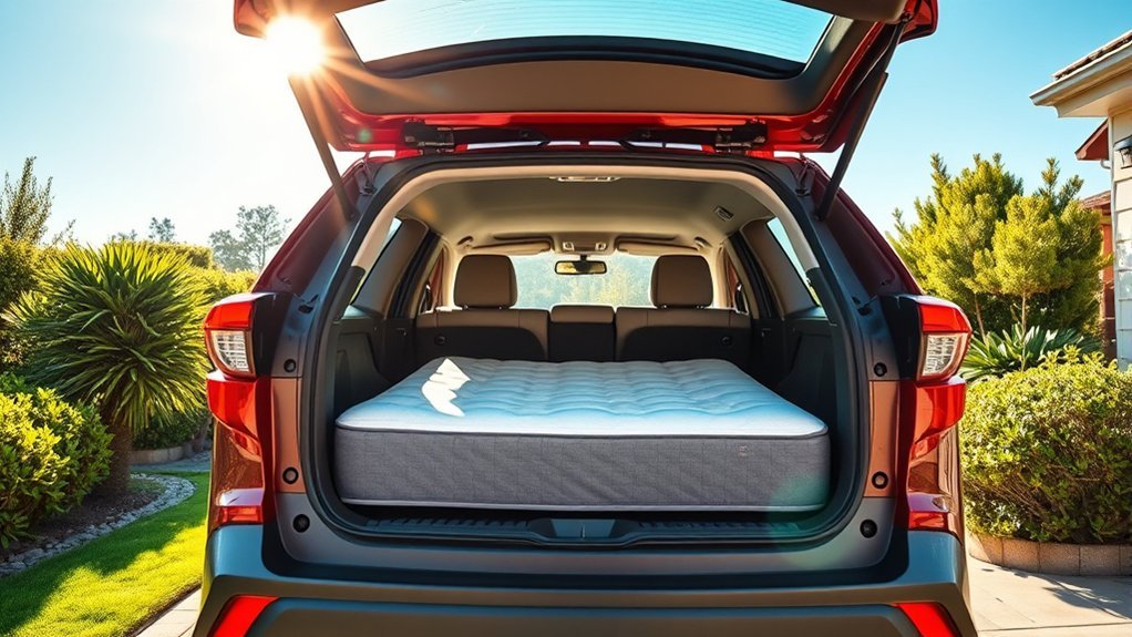queen mattress rav4 fit