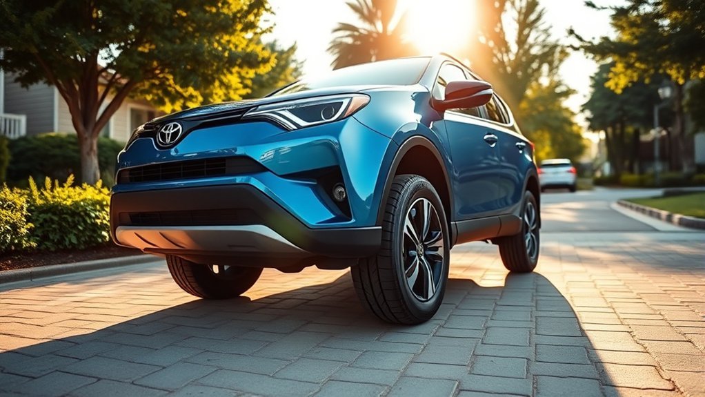 Quiet touring tires selected to reduce Toyota RAV4 road noise