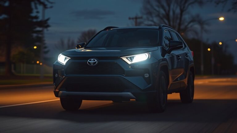 rav4 automatic high beam adjustment